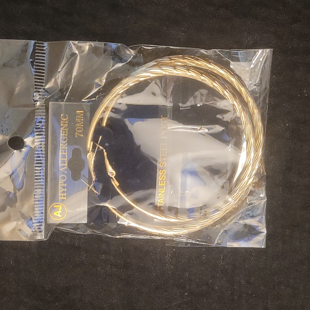 Hoop earrings